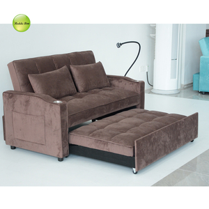 Sofá cama plegable moderno para ahorrar espacio, sofá cama completo de algodón y lino, cama extraíble para apartamento, sofá de ocio para el hogar y la Oficina - Product Image 4