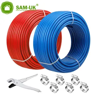 Pex-b crimming araçları PEX borular sıkma aracı 16mm anti büküm duş hortumu ve pvc yalıtım 20mm eovh 10mm 17mm boru