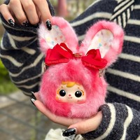 Samuel Candy Frozen Heart Bunny Internet Celebrity Hot Blind Box Cute Glass Backpack Pendant