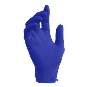No estéril protección Anti Virus azul nitrilo guantes desechables de nitrilo - Product Image 4