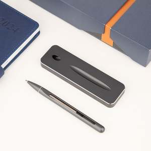 Stylo Métallique Multicolore de Luxe avec Support, Stylo de Bureau Intelligent, Logo Personnalisé, Cadeau Promotionnel pour Entreprise - Product Image 4