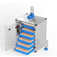 Incubateur à œufs de poulet entièrement automatique de grande capacité, 600 pièces, machine d'éclosion