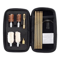 Kit de Limpieza Universal de Fábrica: Varillas de Latón Sólido, Cepillo de Bronce para Limpieza de Cañones, Paño de Algodón, para Accesorios de Caza
