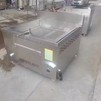 Freidora de Gas Vertical en Oferta, Freidora de Pollo de 35L, Máquina para Freír Pollo Asado a la Parrilla, Freidora de Papas Fritas