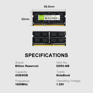 BR-memoria <span class=keywords><strong>RAM</strong></span> <span class=keywords><strong>DDR3</strong></span> para portátil, <span class=keywords><strong>8GB</strong></span> con la mejor calidad, <span class=keywords><strong>DDR3</strong></span>, 4GB, <span class=keywords><strong>8GB</strong></span>, 1600, sodimm, venta al por mayor - Product Image 5