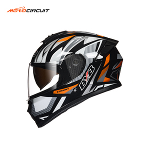 Casque de moto intégral rabattable ABS avec certificats DOT, modulaire, double visière, Casco De Motocicleta, accessoires de conduite de moto - Product Image 6