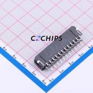 HC-MX3.0-<b>2</b>*12AWT-05 Wire-to-Board <b>Pin</b> Header SMD,P=3mm,Horizontal Mount <b>Connector</b> 2x12P 3mm Horizontal Mount Micro-Fit (MX 3.0) - Product Image 2