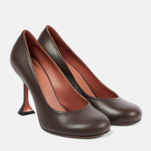 Escarpins chics à talons aiguilles pour femmes, bout rond, pour le bureau - Product Image 5