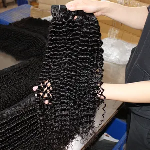 Commercio all'ingrosso prime vergini brasiliani cuticola allineati pacchi dei capelli onda profonda, brasiliano dei capelli di remy dubai colorato tessuto brasiliano dei capelli