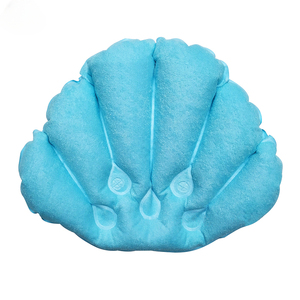 <span class=keywords><strong>Almohada</strong></span> <span class=keywords><strong>de</strong></span> baño inflable con ventosas, <span class=keywords><strong>almohada</strong></span> <span class=keywords><strong>de</strong></span> baño cubierta <span class=keywords><strong>de</strong></span> tela <span class=keywords><strong>de</strong></span> felpa, forma <span class=keywords><strong>de</strong></span> concha, <span class=keywords><strong>bañera</strong></span>, Spa, <span class=keywords><strong>almohada</strong></span> cómoda - Product Image 4