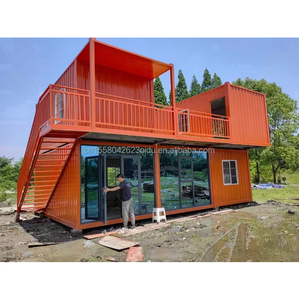 Casa Contenedor Prefabricada de Lujo Moderna de 3 Dormitorios, Estructura de Acero, Transpirable, Color Personalizado, Diseño Desmontable, Jardín - Product Image 5