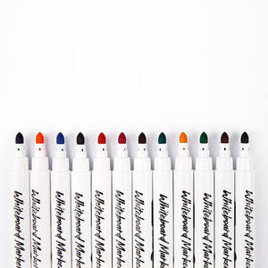 Marqueur effaçable écologique 12 couleurs, ensembles de marqueurs pour tableau blanc, marqueur le plus vendu avec prix de gros - Product Image 4
