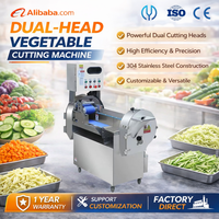 Cortadora Industrial de Verduras de 1000 kg/h, Máquina Cortadora de Patatas, Yuca, Manzanas y Plátanos para Procesamiento de Alimentos