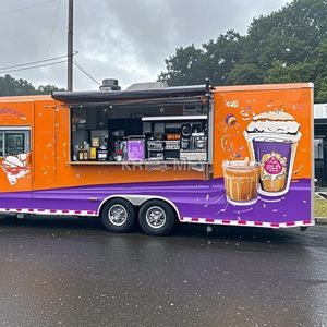 2025 Street Vending Carts Mobile Fast Truck <b>Van</b> Ice Cream Cart Food Trailers With Freezer <b>For</b> <b>Sale</b> European - Product Image 1