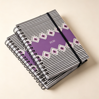 Cahier à spirales durable en papier recyclé, blocs-notes, cahiers d'exercices pour étudiants en classe