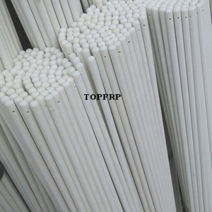 High Quality Fiberglass Baton Curtain Wand Fiber Pull <b>Rod</b> with Metal Ring - Product Image 5