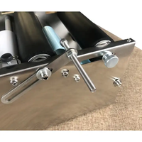 Étiqueteuse ML-50 pour bouteilles rondes semi-automatique, machine à coller les étiquettes, mini étiqueteuse de bouteilles