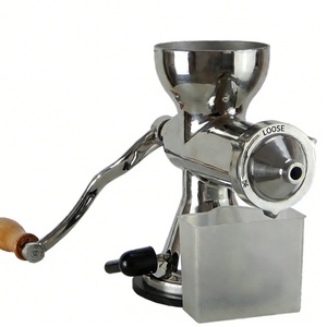 Exprimidor Manual de Acero Inoxidable 304, Extractor de Manivela para Hierba de Trigo, Vegetales, Jengibre y Granada - Product Image 1