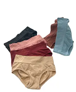 6pcs Soft & Comfortable Briefs Panties, Seamless Solid Panties, Women's  Underwear & Lingerie