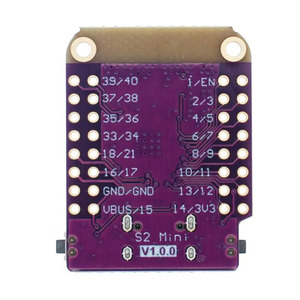 <span class=keywords><strong>ESP32</strong></span> <span class=keywords><strong>S2</strong></span> <span class=keywords><strong>Mini</strong></span> V1.0.0-Carte WIFI LOLIN basée sur la <span class=keywords><strong>ESP32</strong></span>-S2FN4R2 <span class=keywords><strong>ESP32</strong></span>-<span class=keywords><strong>S2</strong></span> 4 Mo FLASH 2 Mo PSRAM Compatible MicroPython - Product Image 6