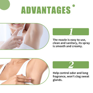 Vente en gros EELHOE longue durée fraîcheur et sécheresse utilisation significative effet corporel odeur hircus lotion éliminant - Product Image 6