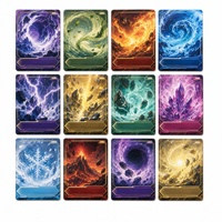 Cartes de jeu de société fantaisie personnalisées, cartes à collectionner personnalisées, vente en gros