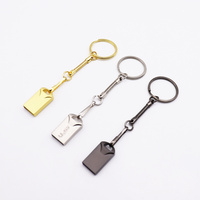 Silver Gun Metal Golden Laser LOGO 2GB 4GB 8GB USB 2,0 3,0 16GB pendrive a granel portátil USB flash drive Super Mini Pen Drive