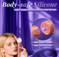 OEM Gros gode long de haute qualité Jouet sexuel pour adulte Gode réaliste chauffant 9 modes de vibration de poussée pour stimulateur clitoridien pour points G