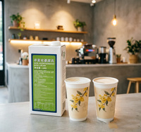 Bubuk Susu Rasa HENGZHI, Campuran Dasar Minuman Teh Susu, Premix Minuman untuk Bubble Tea, Toko Boba, Kafe, dan Minuman Pencuci Mulut