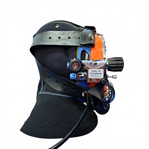 Casque de plongée commercial CDM16 en ABS et néoprène, respirant, étanche, anti-buée, plongée professionnelle - Product Image 2