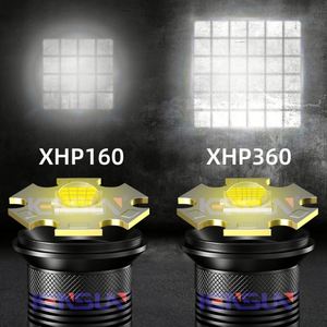 Wosen ไฟฉาย Xhp70 LED 15000ลูเมน, ไฟฉายแบบชาร์จไฟได้ไฟฉาย LED พิเศษ - Product Image 3
