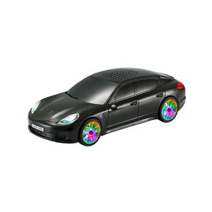 Baochi Speaker Bluetooth mobil mainan mewah, speaker Bluetooth lampu warna-warni <span class=keywords><strong>Model</strong></span> mobil suara Bluetooth bentuk mobil Speaker hadiah promosi baru - Product Image 1