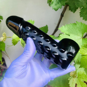 <span class=keywords><strong>7</strong></span> <span class=keywords><strong>Inch</strong></span> <span class=keywords><strong>Dildo</strong></span> Zwart Obsidiaan <span class=keywords><strong>Penis</strong></span> Yoni Toverstaf Volwassen Seksspeeltje G-Spot Simulatie Kristal <span class=keywords><strong>Dildo</strong></span> 'S Voor Vrouwen Wand Massager Zwarte <span class=keywords><strong>Dildo</strong></span> - Product Image 4