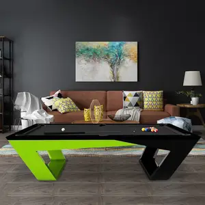 BC-12 Dinner Table Pool Table Wooden Pool Table Legs Used New Design Exterior Design Simple Generous Home Decoration