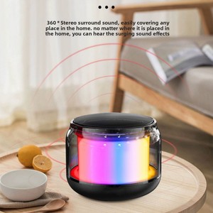 5.0 Outdoor & Desktop <span class=keywords><strong>Speaker</strong></span> met RGB LED-verlichting, plastic behuizing, klein formaat, lange batterijduur - Product Image 3