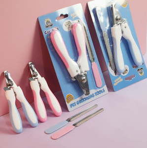 Coupe-ongles pour animaux de compagnie en acier inoxydable, coupe-ongles pour chiens et chats avec lime pour le soin quotidien des pattes - Product Image 3
