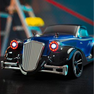 Auto RC Classica da Drift 4WD in Scala 1:16, Grado Hobby, con Fari a Occhio di Angelo e Diavolo, Controllo Sincronizzato - Product Image 6