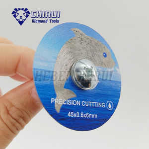 2 "Wet Use Hot Press Gesinterte ultra dünne Mini-Schneid scheibe 50mm Diamant-Sägeblatt für präzises Schneiden von Keramik-Porzellan fliesen - Product Image 4