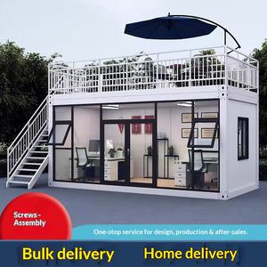 Contenedor Móvil, Sala de Juntas Portátil, Sala de Estar Temporal, Sala de Carga Rápida LCL, Sala de Cristal Templado Ensamblada, Sala de Luz Natural - Product Image 1