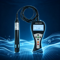 Analizador Portátil de Oxígeno Disuelto por Fluorescencia IP68 RS485 Modbus, Medidor de OD Portátil para Pruebas de Calidad del Agua en Acuicultura