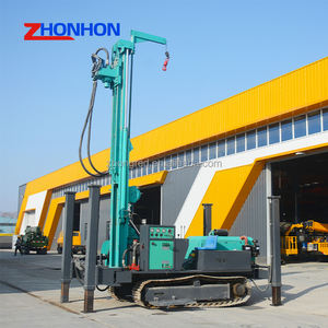 Foreuse sur chenilles <span class=keywords><strong>portable</strong></span> Zhonhon CSQ400, pour trous de 63-110 mm, profondeur 400 m, puissance 78 kW, équipement de forage - Product Image 4