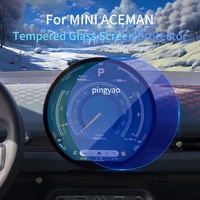 Autocollants de voiture, protection d'écran pour panneau Carplay, film protecteur en verre trempé, accessoires automobiles pour BMW MINI ACEMAN 2026