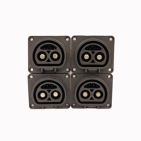 Prise d'origine Chogori Banga 100 2 + 6 broches (100A + 5A) avec câble de 20cm 5AWG + 22AWG pour échange de batterie Ebike EV