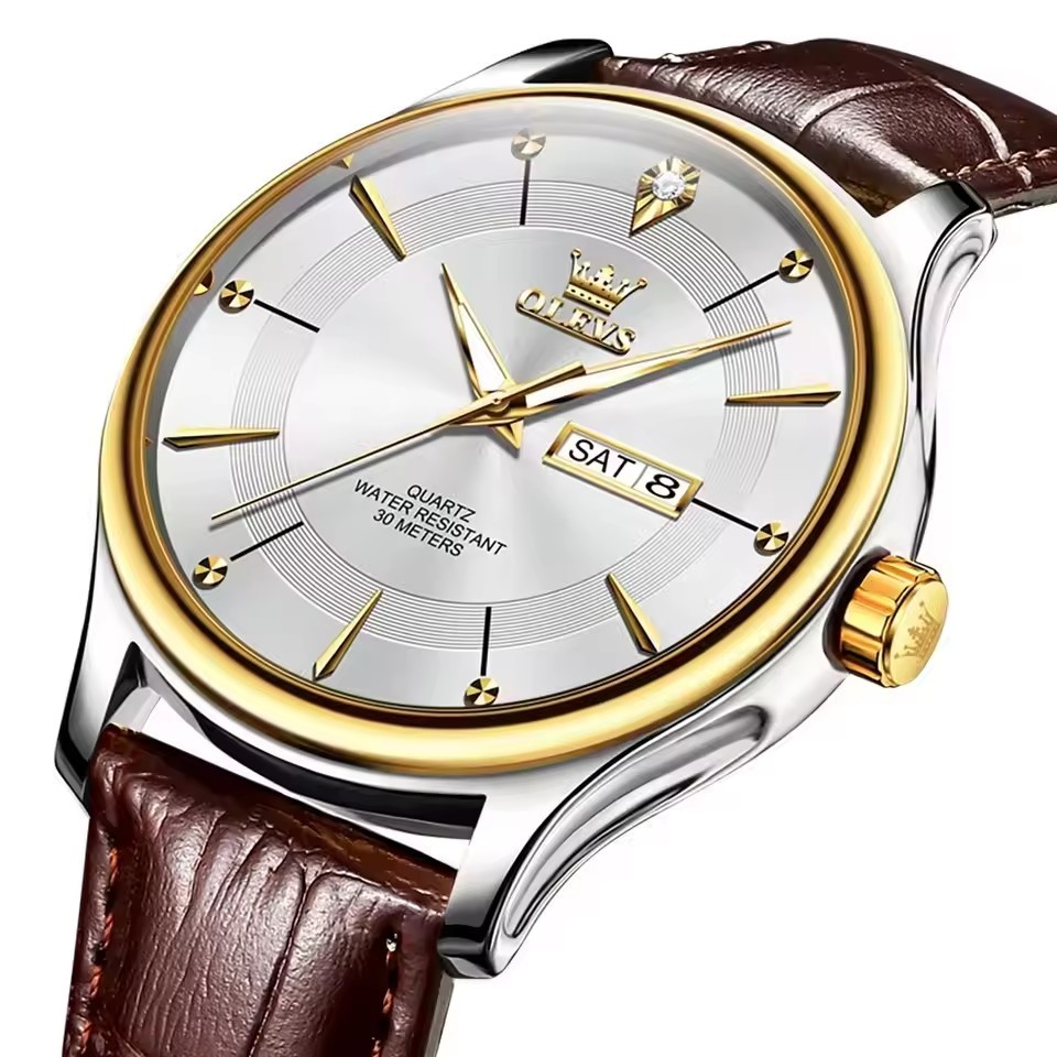 Gold White