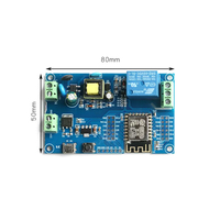 Fuente de alimentación CA/CC, módulo de relé único WIFI ESP8266, placa de desarrollo ESP-12F, desarrollo secundario