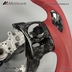 Volant en fibre de carbone forgé sur mesure avec écran LED intelligent pour Lexus IS RC NX GS 250 300 300h 350 500 F Sport 2013-2025 - Product Image 4