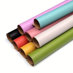 กระดาษห่อดอกไม้สีน้ำตาลคราฟท์คุณภาพสูง ไม่มีกลิ่น ผลิตจากวัสดุกระดาษเกรดอาหาร - Product Image 2