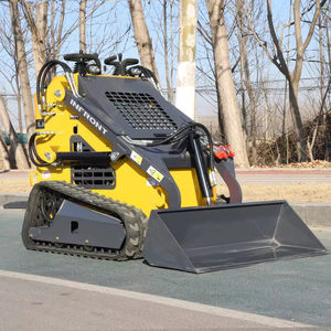 INFRONT Euro 5 EPA Kubota Diesel <span class=keywords><strong>Skid</strong></span> Steer YF360 YF380 360kg 480kg Mini <span class=keywords><strong>Track</strong></span> <span class=keywords><strong>Skid</strong></span> Steer <span class=keywords><strong>Loader</strong></span> 400KG Dengan Forest Mulcher - Product Image 2