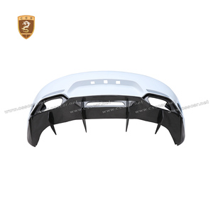 Kit Paraurti Posteriore per <span class=keywords><strong>Mercedes</strong></span> Benz AMG <span class=keywords><strong>GT</strong></span> C190, Stile IM, Diffusore Posteriore in Fibra di Carbonio - Product Image 6