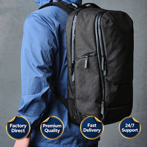 Mochila con Compartimento para Portátil, Múltiples Bolsillos, Bolsa de Viaje para Negocios, Duradera, de Nailon, para Portátil - Product Image 1